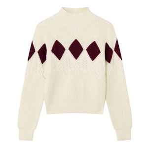 L.K. Bennett Meera Argyle Sweater